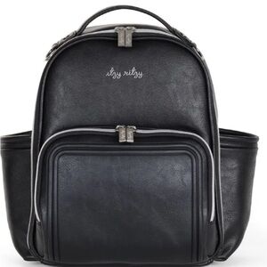 Itzy Ritzy Black Baby Bag with Structured Design